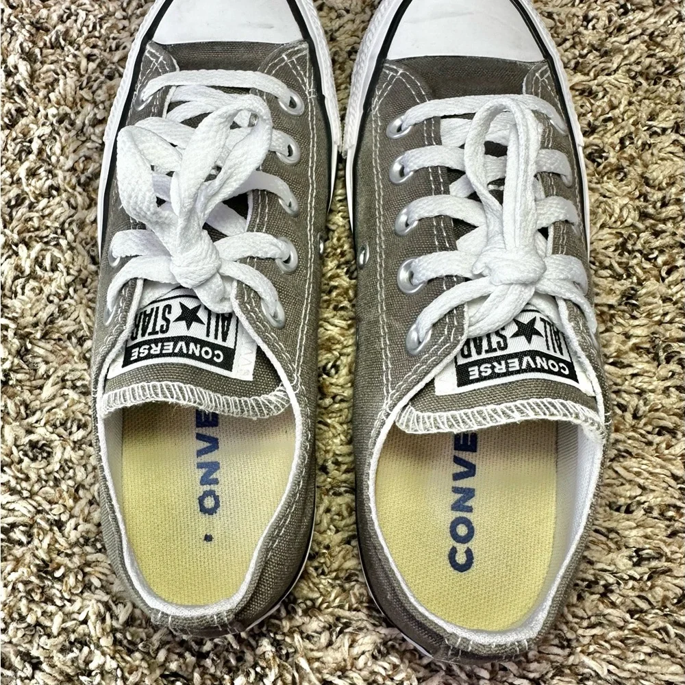 Converse‎ All Star Gray Low Top Shoes Sneakers Women's Size 5